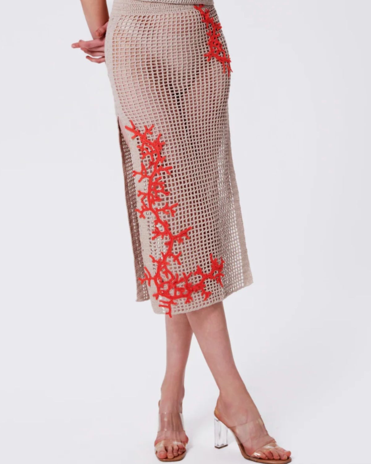 Atlas Hand-Crochet Maxi Skirt