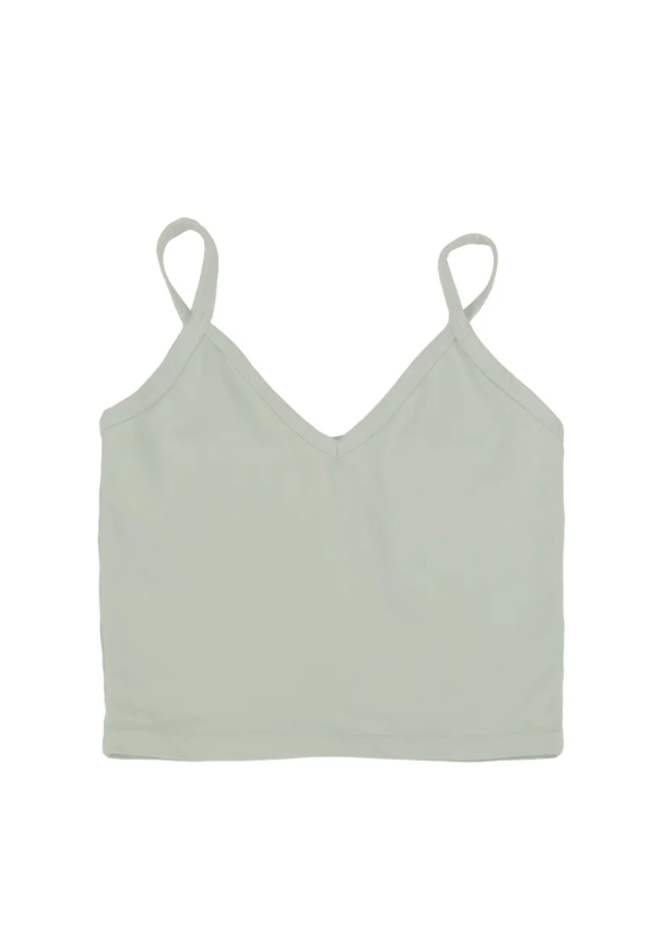 Spaghetti Tank - Agave Green