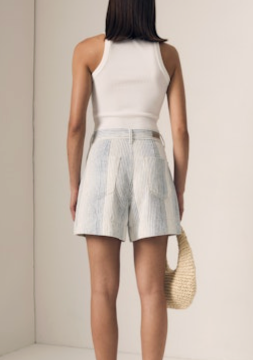 TROUSER SHORT- HIGH RISE