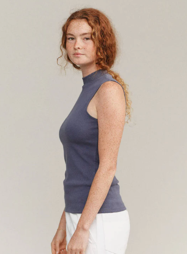 Mariposa Mock Neck Tank