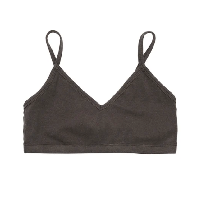 Bralette - Hemp Cotton - Coffee Bean
