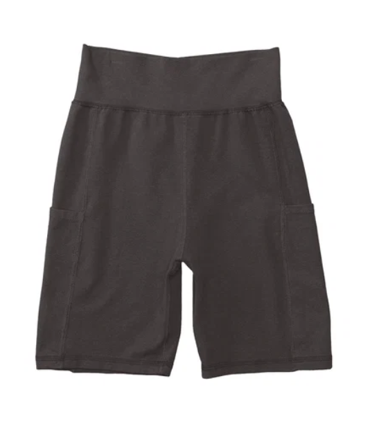 Bike Short with Pockets - Coffee Bean