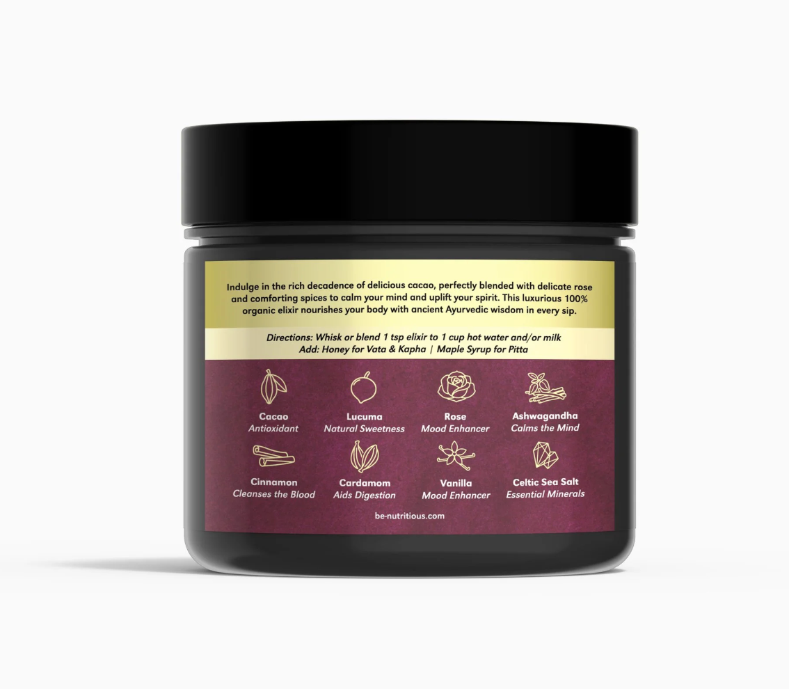 Ayurvedic Cacao Rose Elixir