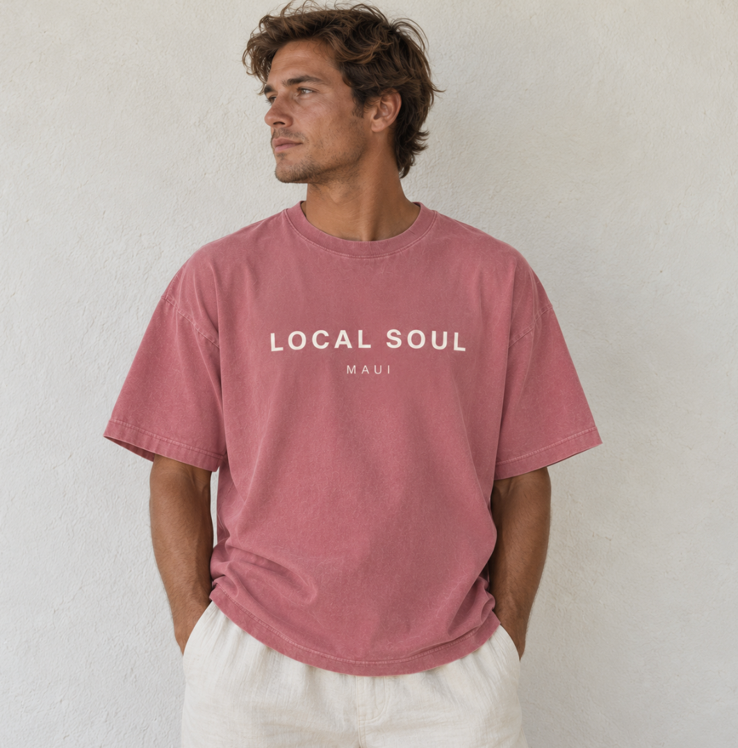 Vintage Washed Oversized Cotton T-Shirt (ONLINE ONLY)