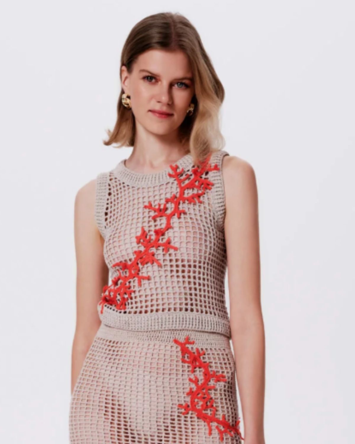 Atlas Hand-Crochet Top