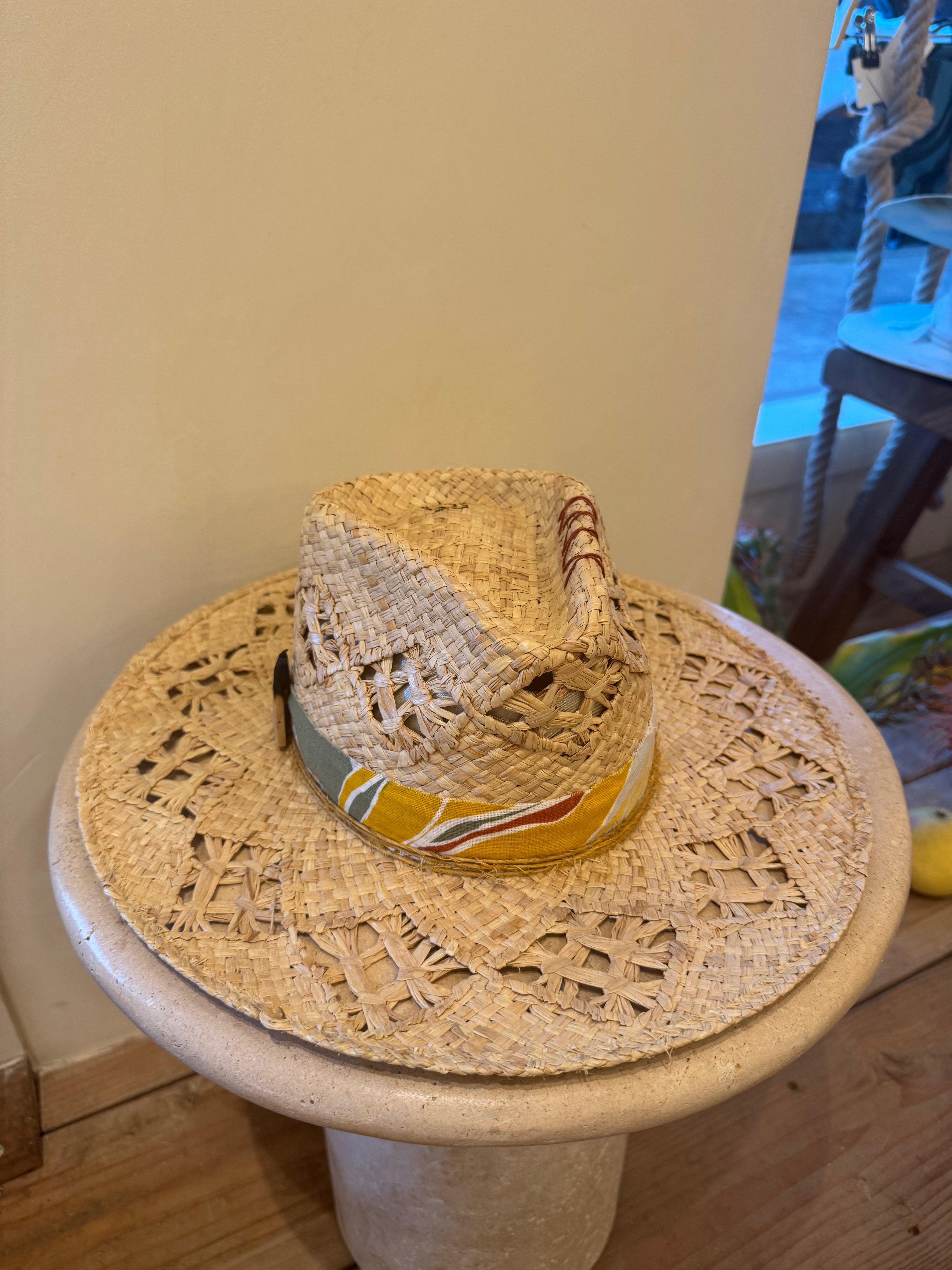 Custom Hat (Raffia)