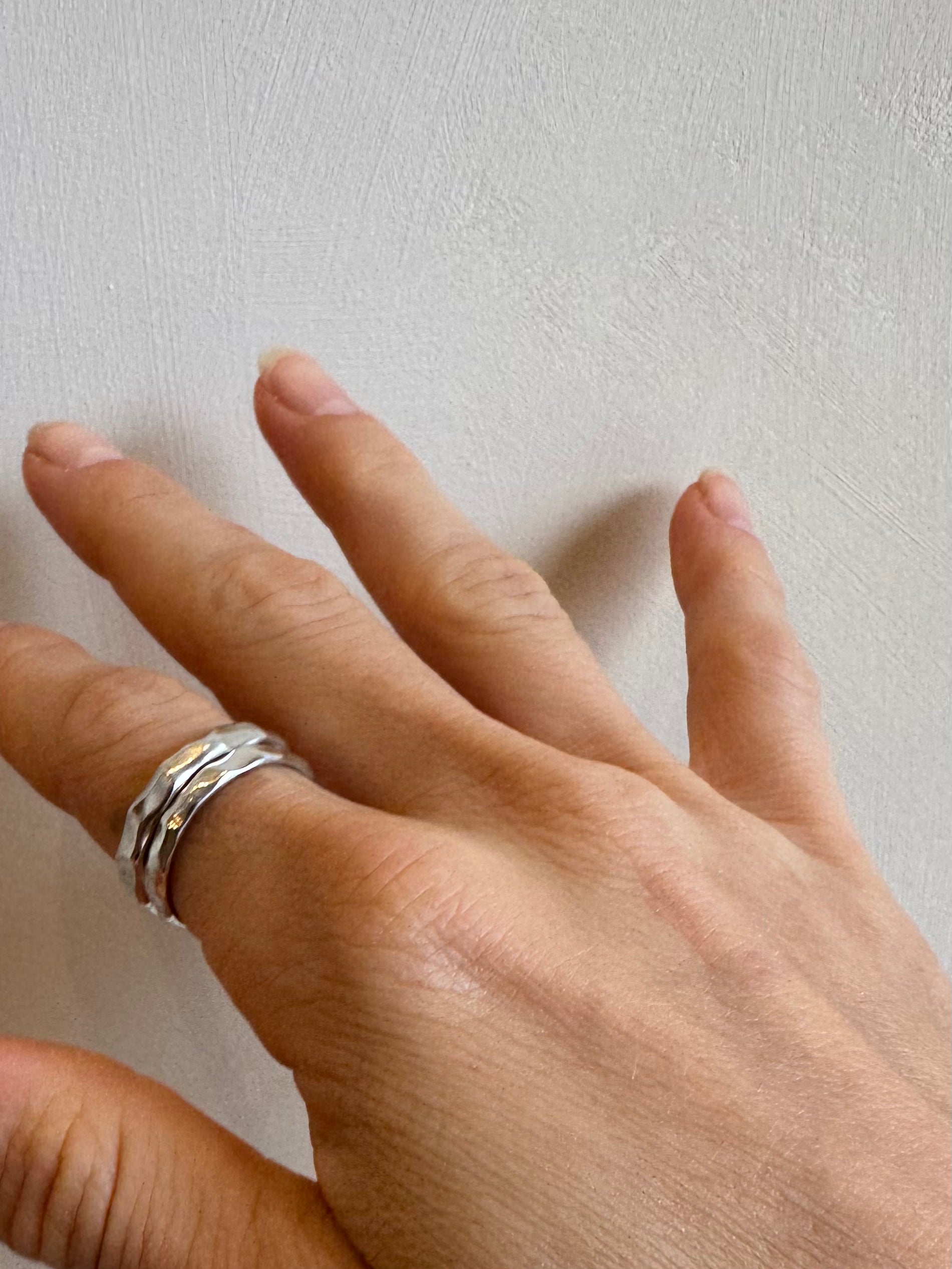 Small Silver Bands