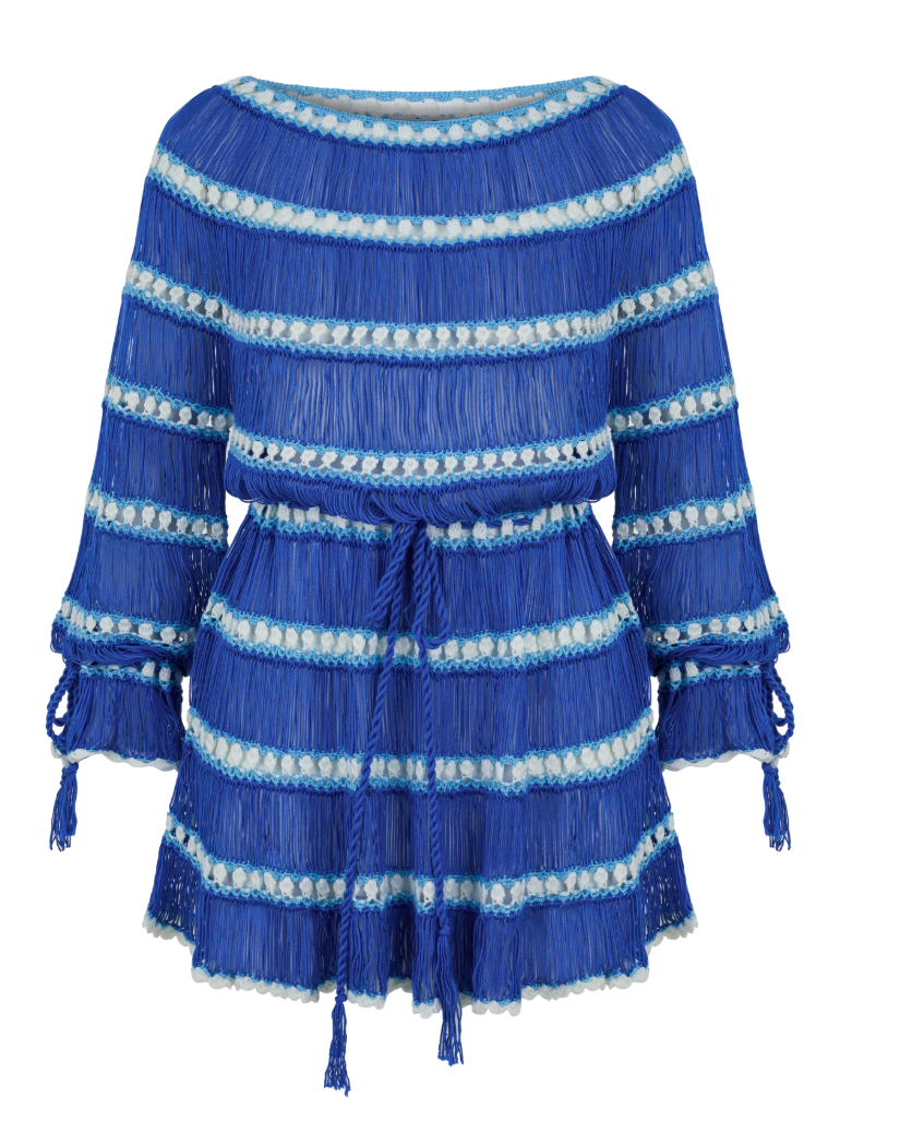 Bonbon Hand-Crocheted Swing Dress