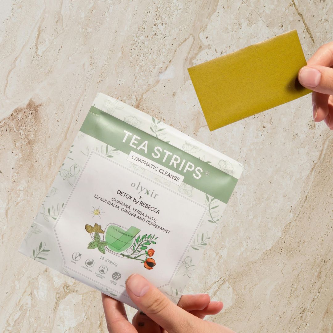 Lymphatic Cleanse Tea Strips AM | Guarana