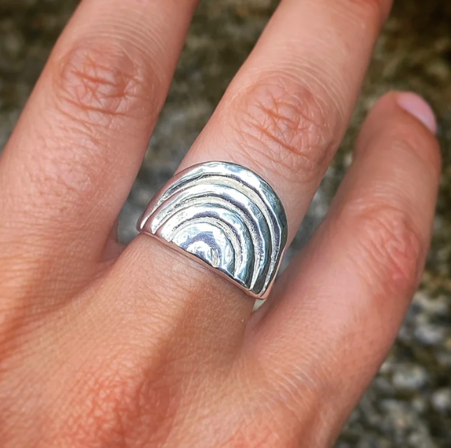 Silver Rainbow Ring