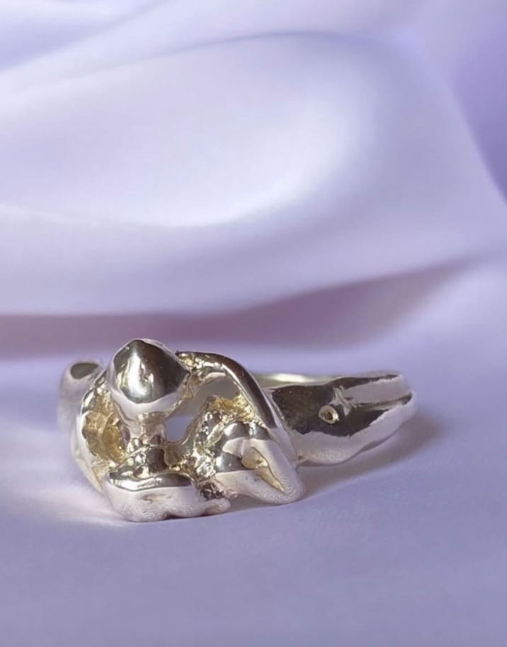 Lovers Silver Ring