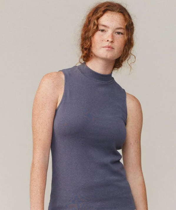 Mariposa Mock Neck Tank