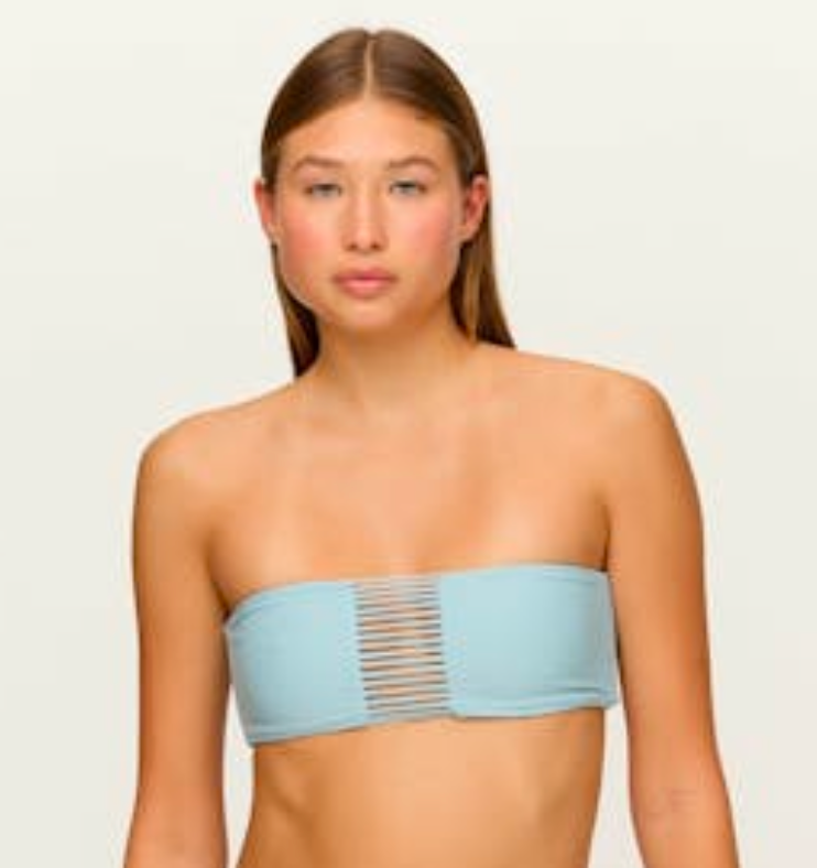 Sunset 2 Blue Bikini Top