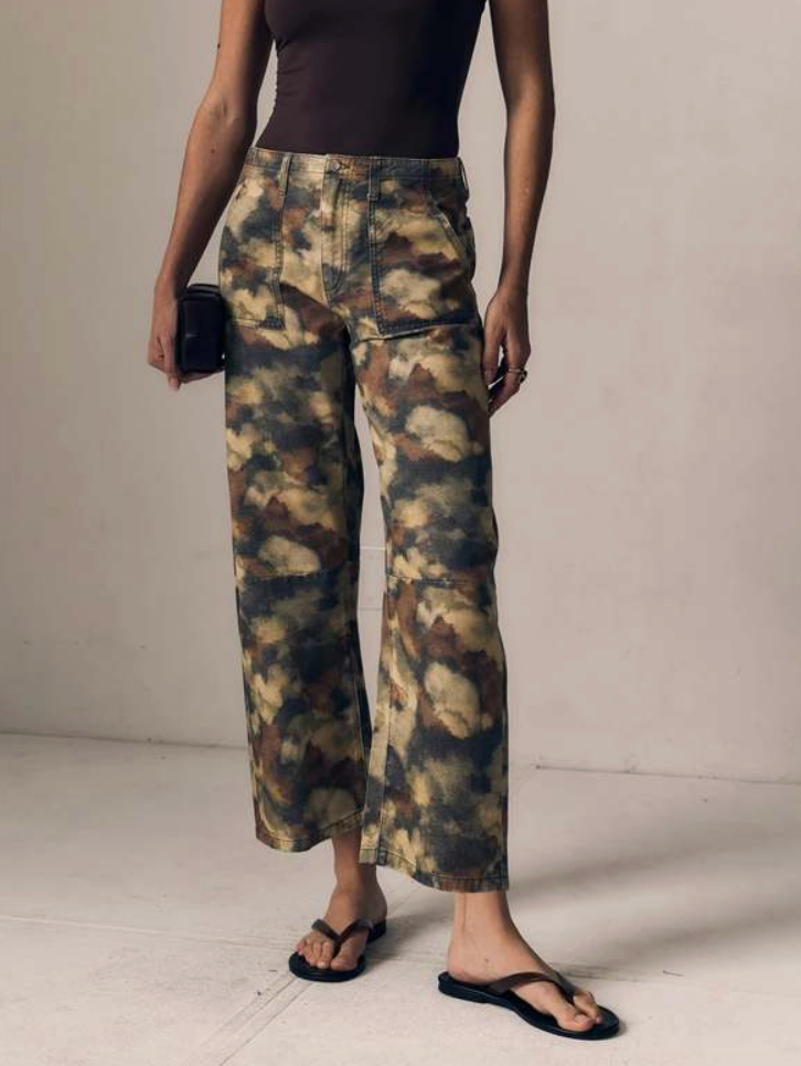 CAMO UTILITY SOFT BARREL - MID RISE