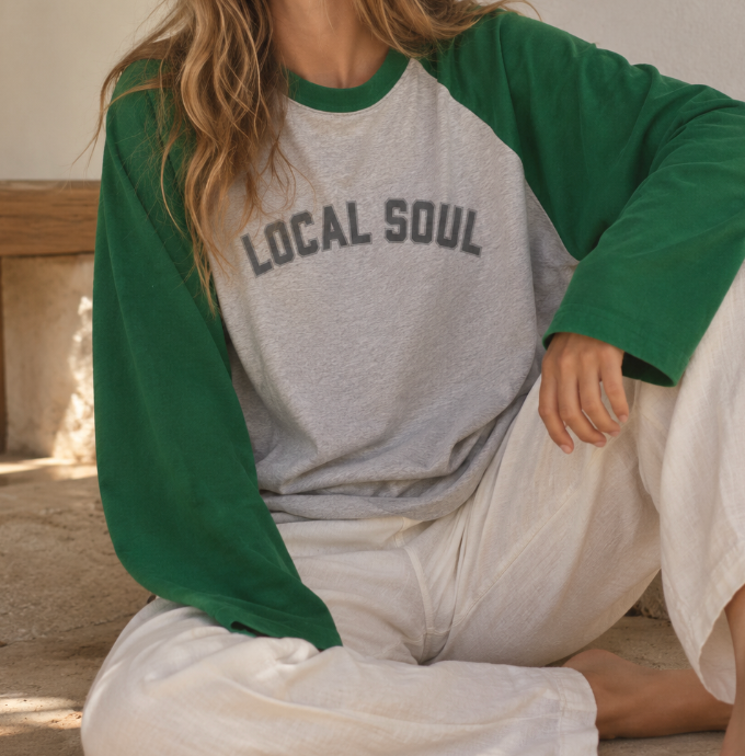 local soul baseball shirt