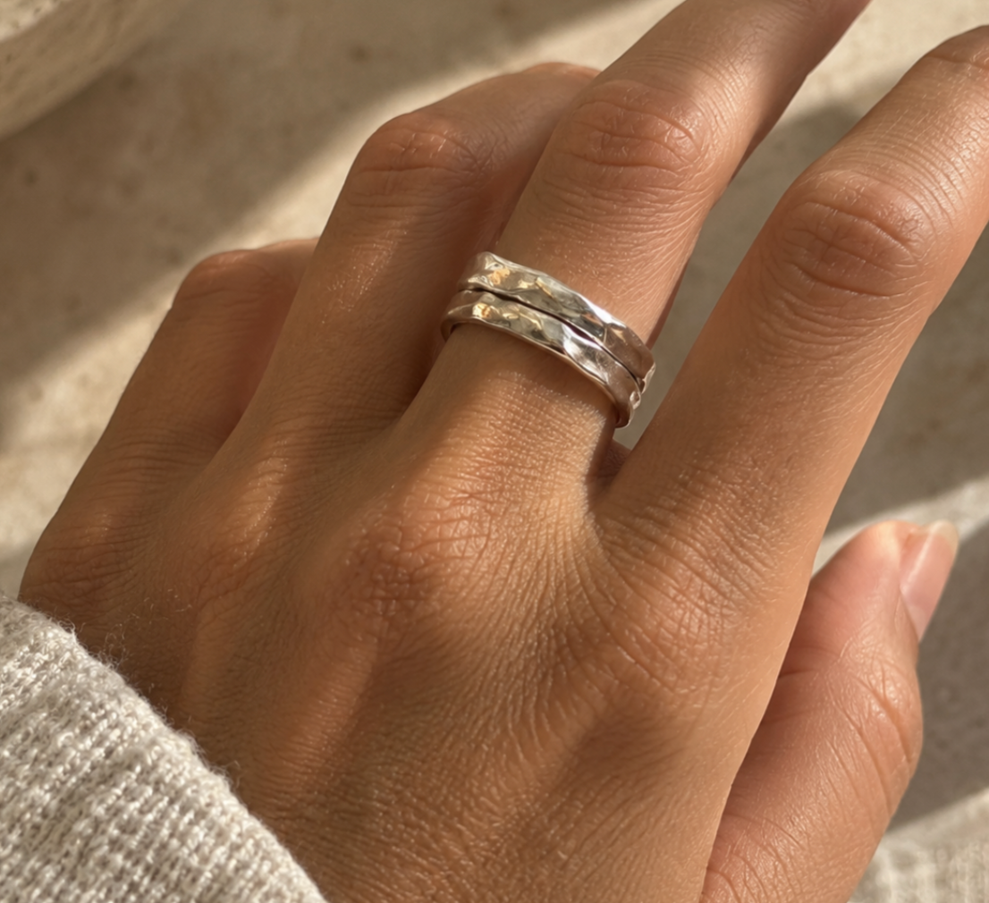 Small Silver Bands