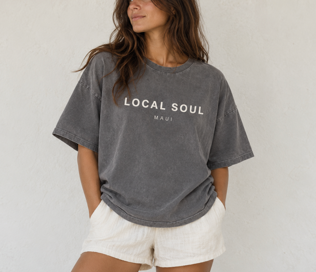 Vintage Washed Oversized Cotton T-Shirt (ONLINE ONLY)