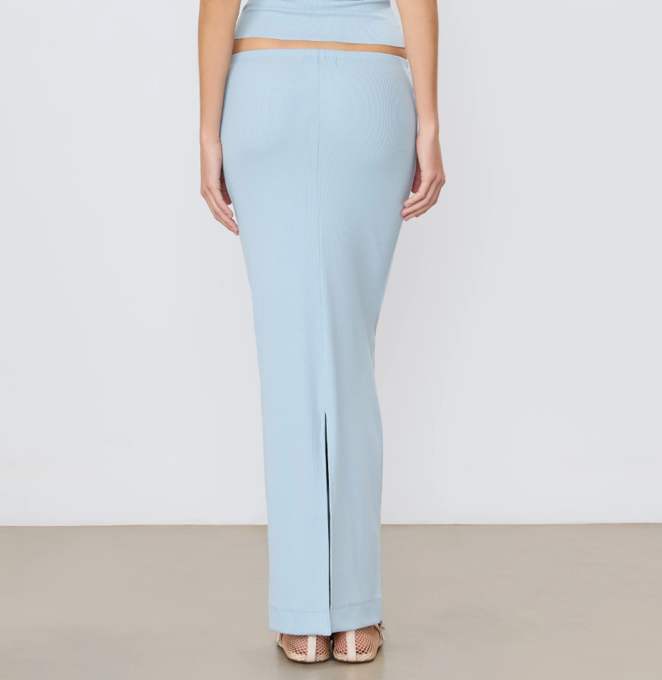 Emma Skirt - Dusty Blue