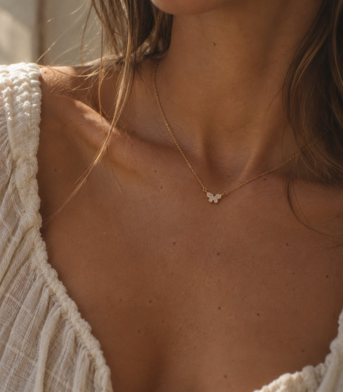 Gold Lani Butterfly