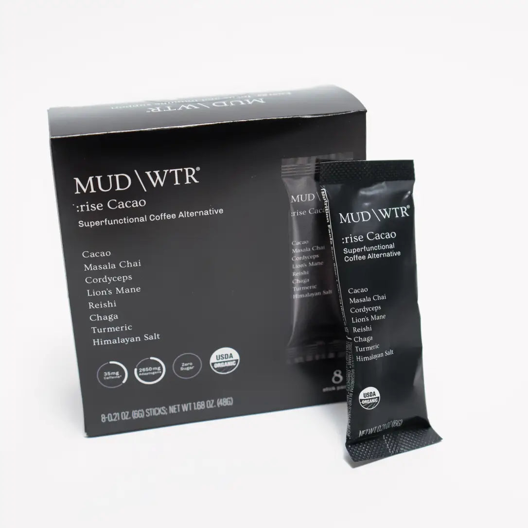Mud Wtr : rise cacao - stick packs